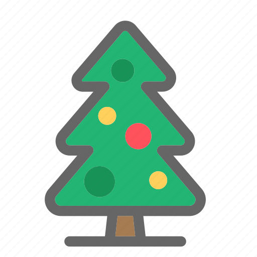 Christmas, color, decoration, party, tree icon - Download on Iconfinder