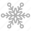 christmas, color, ice, snow, snowflake 