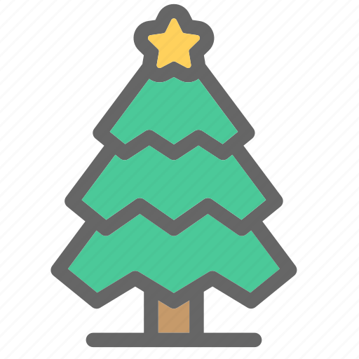 Christmas, color, tree icon - Download on Iconfinder