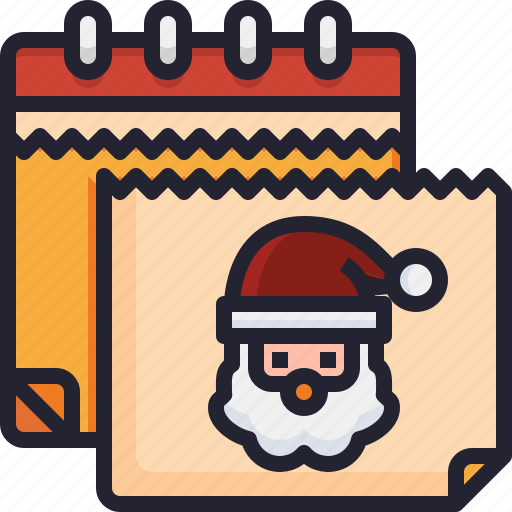 Time, calendar, christmas, tree, december, wreath icon - Download on Iconfinder