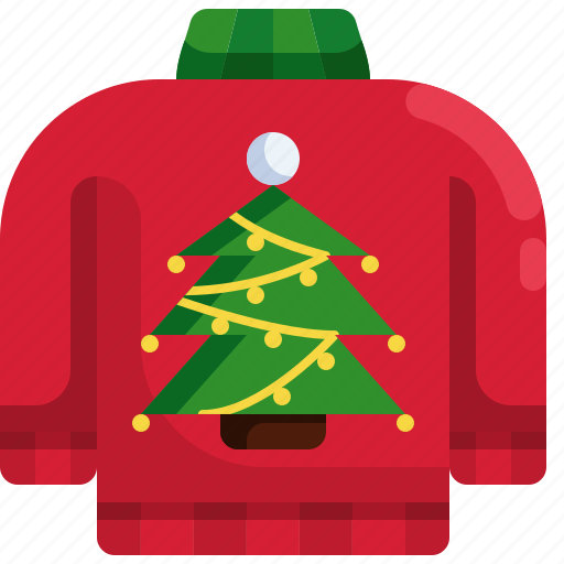 Pullover, tree, clothes, christmas, sweater icon - Download on Iconfinder