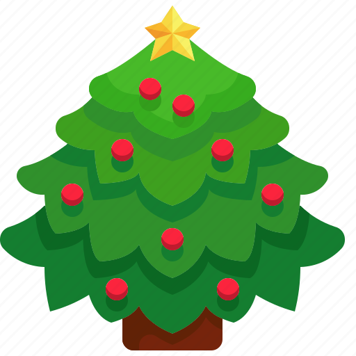 Xmas, decoration, pine, christmas, tree icon - Download on Iconfinder