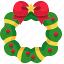 wreath, celebration, xmas, ornament, decoration, christmas