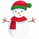 xmas, snowman, winter, snow, christmas