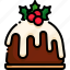 cake, christmas, food, dessert, sweet 