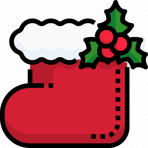 Christmas, stocking, fashion, garment, clothes icon - Download on Iconfinder