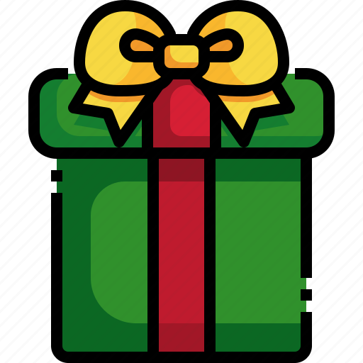 Merry, festive, presents, gift, box, christmas icon - Download on Iconfinder