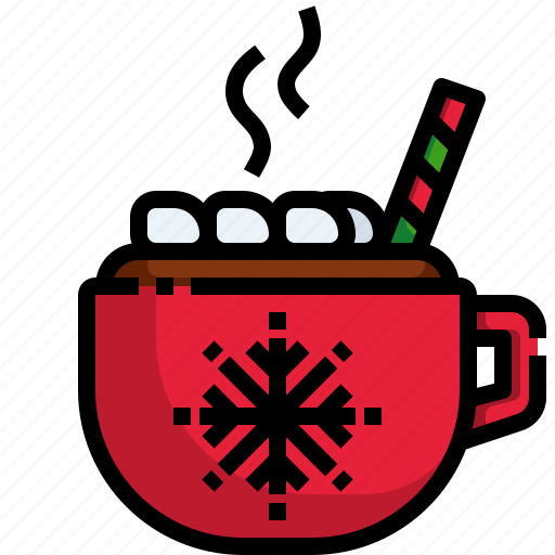 Hot, chocolate, drink, tea, christmas, cup icon - Download on Iconfinder