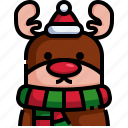 christmas, animal, reindeer, mammal, winter