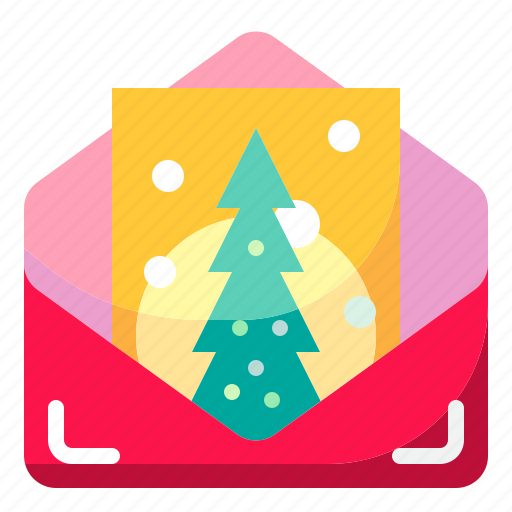 Card, christmas, greeting, shapes icon - Download on Iconfinder