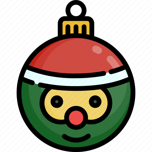 Ball, celebration, christmas, claus, december, decoration, santa icon - Download on Iconfinder