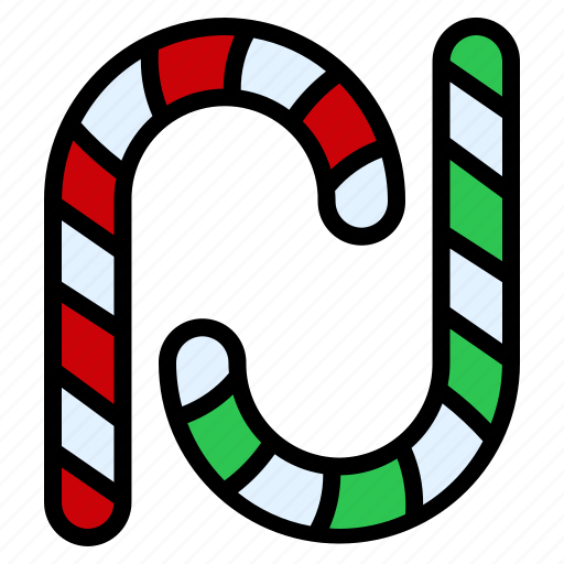 Candy, canes, christmas, xmas, dessert, sweet, decoration icon - Download on Iconfinder