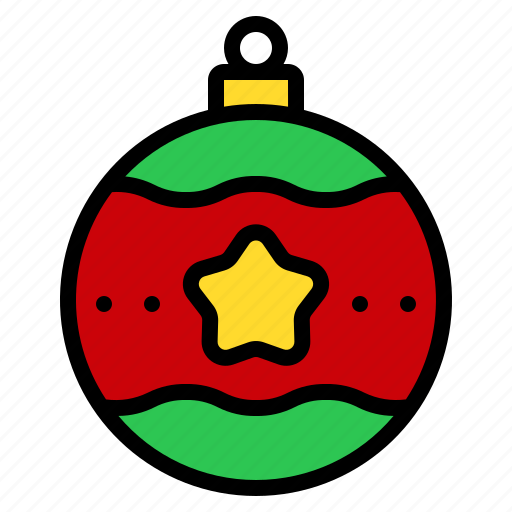 Christmas, ball, xmas, bauble, new, year, ornament icon - Download on Iconfinder