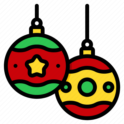 Christmas, balls, xmas, baubles, new, year, ornament icon - Download on Iconfinder