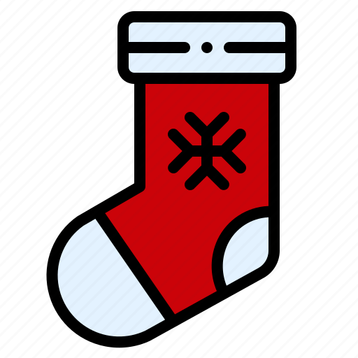 Christmas, sock, xmas, foot, warm, fashion icon - Download on Iconfinder