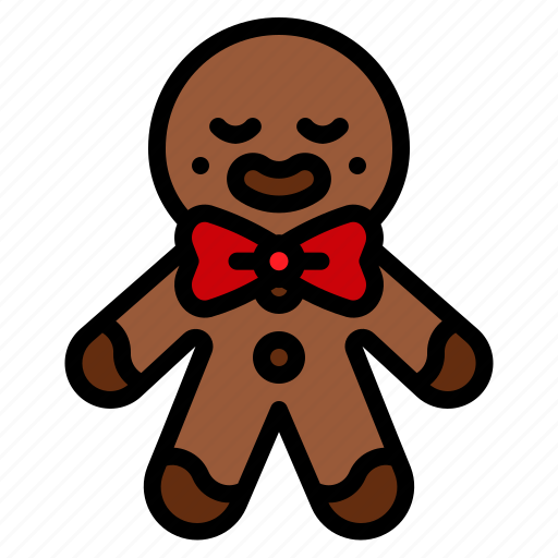 Gingerbread, man, christmas, xmas, cookie, dessert, sweet icon - Download on Iconfinder