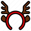 headband, reindeer, deer, christmas, xmas, accessory, costume