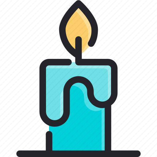 Candle, celebration, christmas, decoration, holiday, light, praying icon - Download on Iconfinder