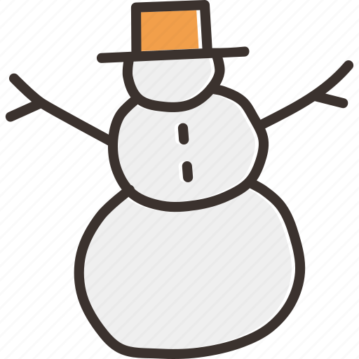 Christmas, snow, snowman, winter, holiday, new year, snowball icon - Download on Iconfinder