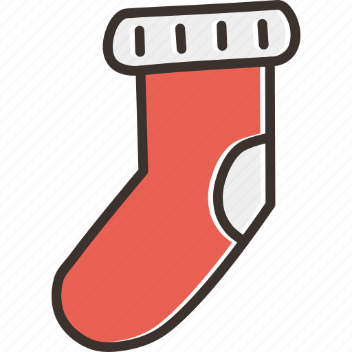 Christmas, socks, winter, cold, gift, wear, hygge icon - Download on Iconfinder