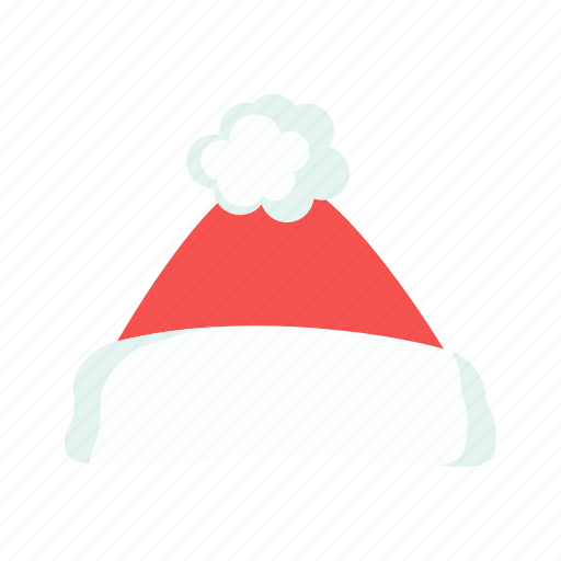 Santa, claus, flat, icon, masquerade, costume, headdress icon - Download on Iconfinder