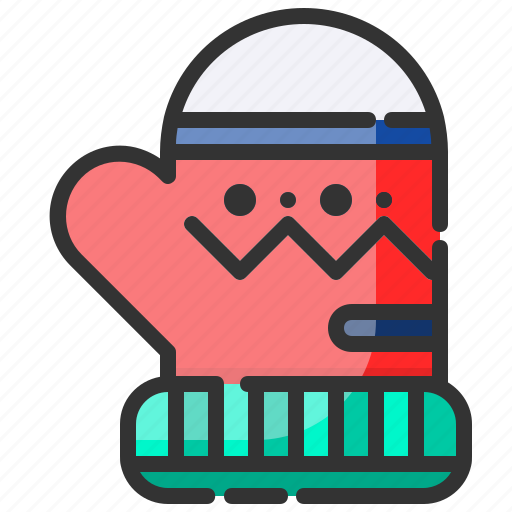 Glove, clothes, cold, winter, xmas, christmas icon - Download on Iconfinder