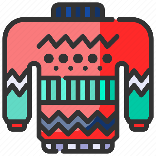 Winter, xmas, sweater, clothes, christmas icon - Download on Iconfinder