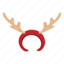 accessory, christmas, xmas, reindeer, hair, band