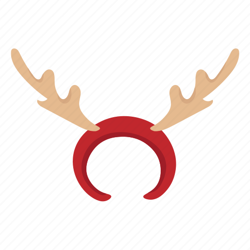 Accessory, christmas, xmas, reindeer, hair, band icon - Download on Iconfinder