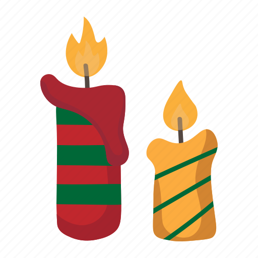 Candle, christmas, xmas, candles, decoration icon - Download on Iconfinder
