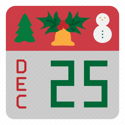 Christmas, xmas, calendar, december, celebrate icon - Download on Iconfinder