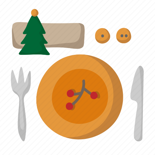 Dinner, christmas, xmas, kitchen, ware icon - Download on Iconfinder