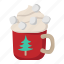 marshmallow, hot, drink, christmas, xmas, winter 
