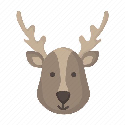 Reindeer, christmas, xmas, character, deer icon - Download on Iconfinder