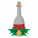wine, bottle, christmas, xmas, party, celebration