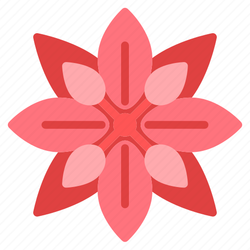 Poinsettia, sign, xmas, decoration, holiday, christmas, celebration icon - Download on Iconfinder