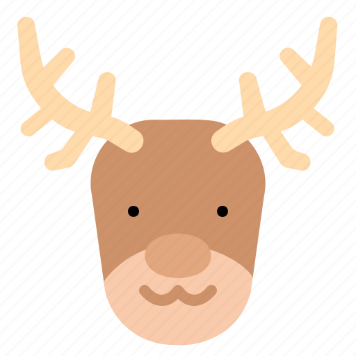 Reindeer, sign, xmas, decoration, holiday, christmas, celebration icon - Download on Iconfinder