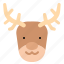 reindeer, sign, xmas, decoration, holiday, christmas, celebration, deer 