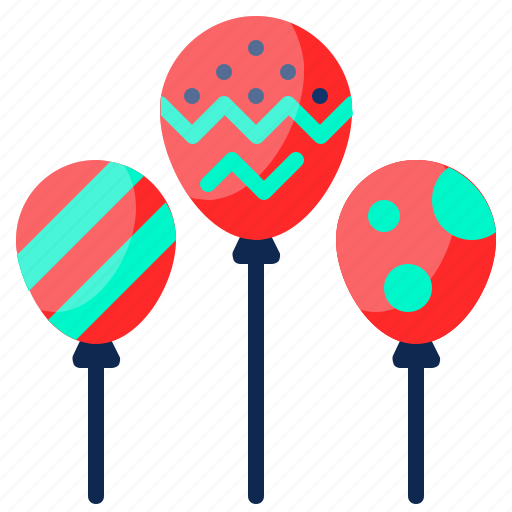 Congratulation, party, decoration, celebration, balloons icon - Download on Iconfinder