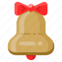 decoration, xmas, ribbon, bell, christmas