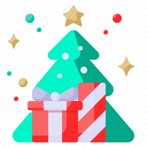Xmas, presents, gift box, tree, christmas icon - Download on Iconfinder