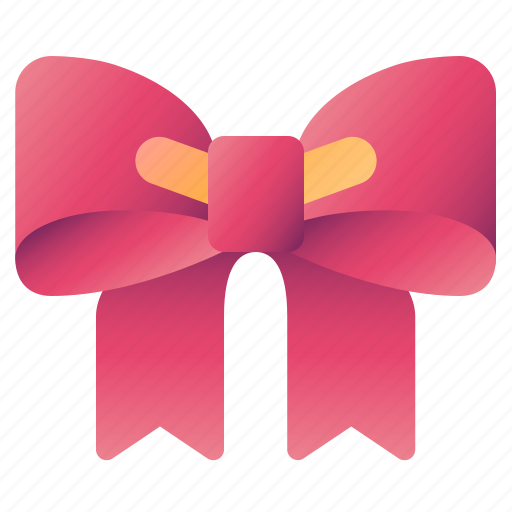 Bow, ribbon, gift, badge, christmas, holiday, xmas icon - Download on Iconfinder