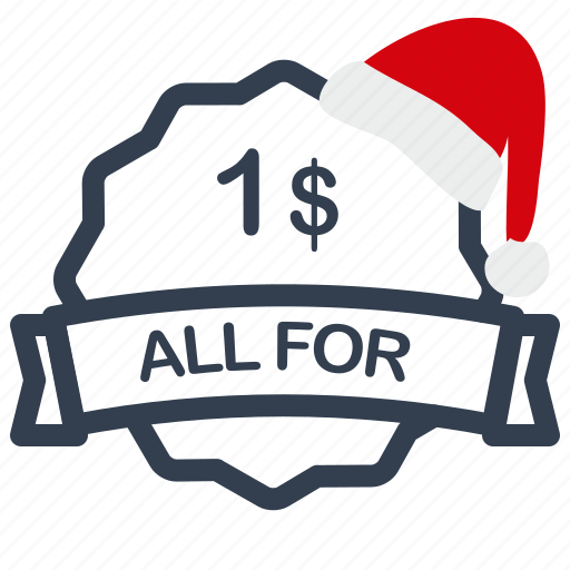 All, buck, christmas, for, label, one, sale icon - Download on Iconfinder