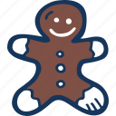 christmas, cookie, gingerbread, guy, holiday, xmas