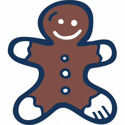 Christmas, cookie, gingerbread, guy, holiday, xmas icon - Download on Iconfinder