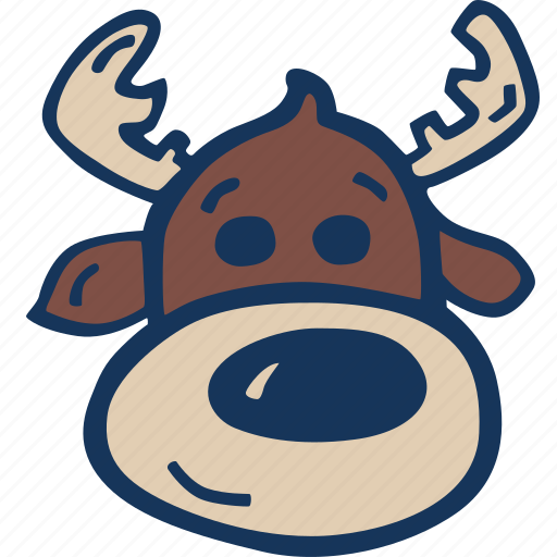 Christmas, holidays, reindeer, winter icon - Download on Iconfinder