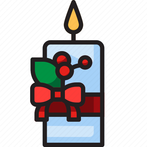 Candle, celebration, christmas, decoration, winter icon - Download on Iconfinder