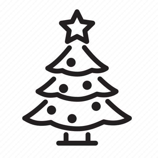 Christmas, tree, celebration, decoration, holiday, santa, snow icon - Download on Iconfinder