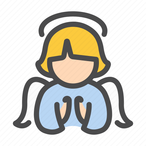 Angel, religion, christmas, holiday, wing icon - Download on Iconfinder