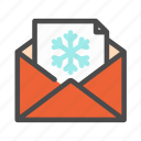 message, letter, christmas, envelope, mail, xmas